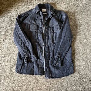 Oversized button down